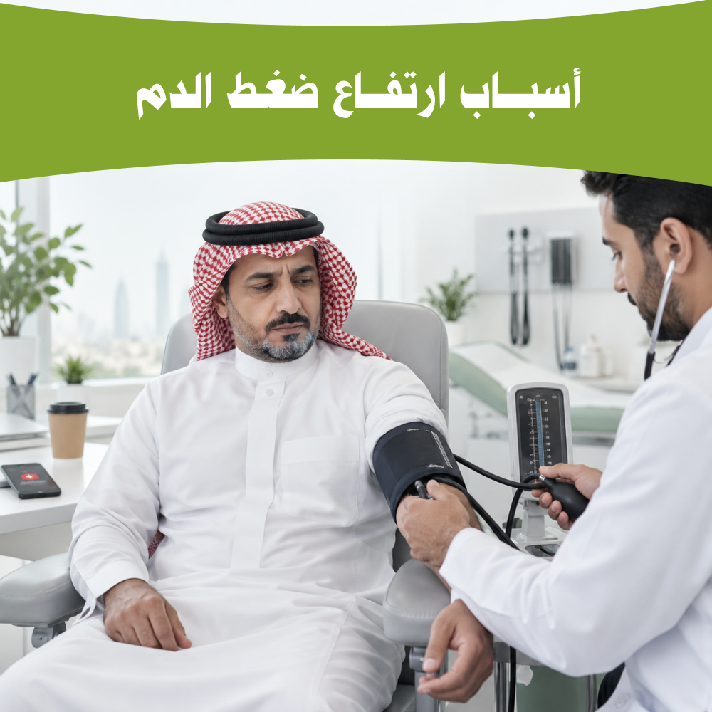أسباب ارتفاع ضغط الدم وأسرع طرق الوقاية منه