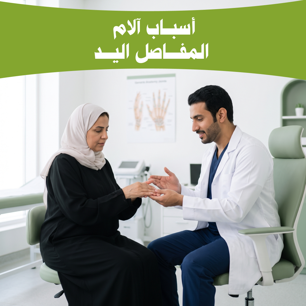 أسباب آلام المفاصل اليد